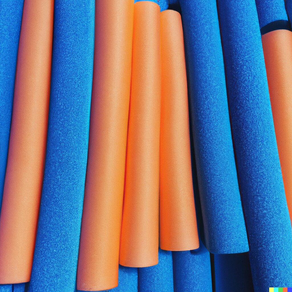 Pool noodles from Alcot Plastics Ltd. in Guelph, ON Pool noodles from Alcot Plastics Ltd. in Guelph, ON